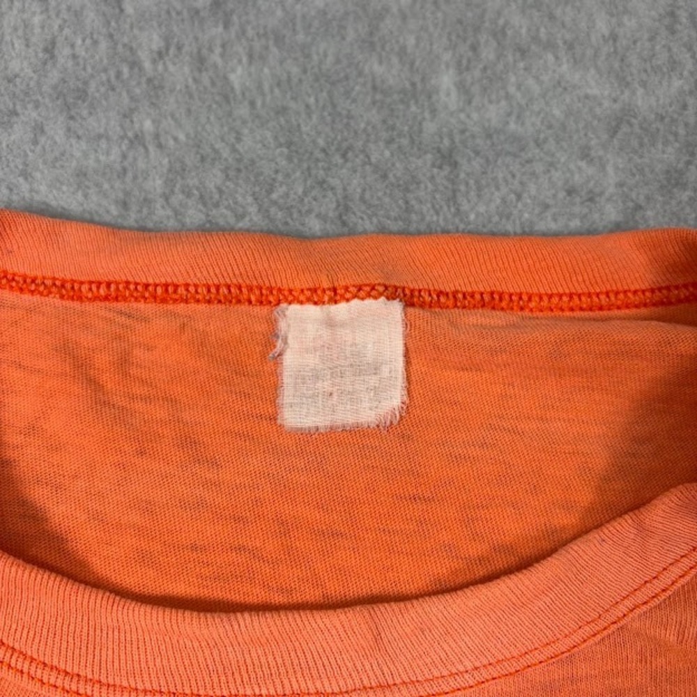 VTG Atlanta Whitewater Club T Shirt Womens Large Orange Chest 40in Length 25in - Picture 5 of 11